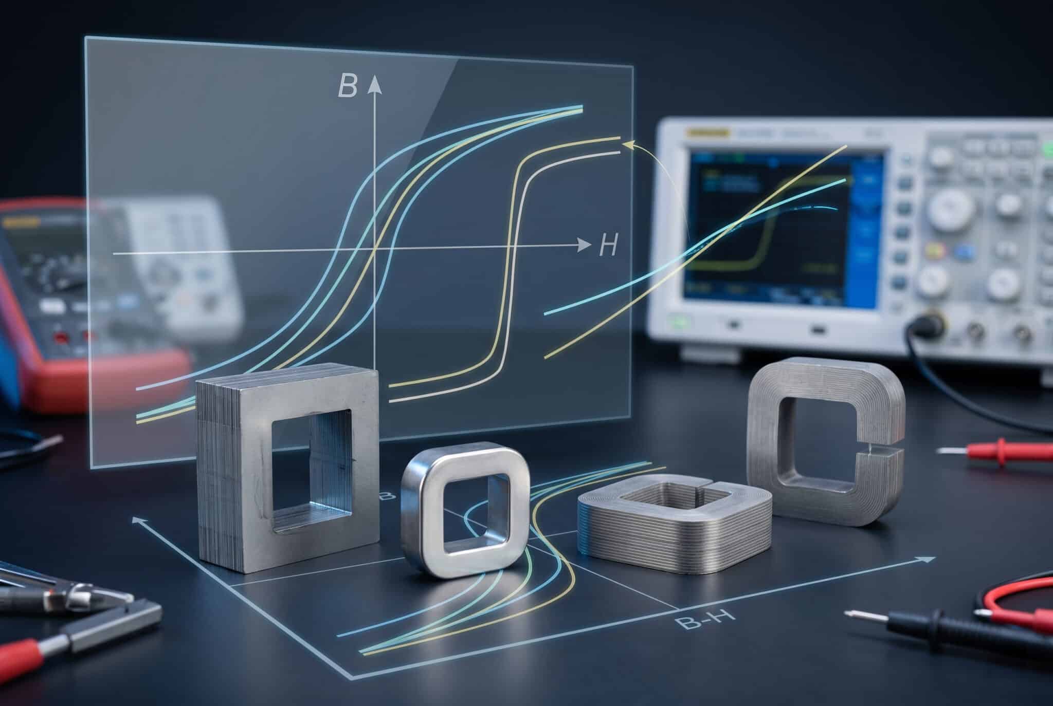 Ct Core Design Understanding CT B-H Magnetization Curve - Bepto Electric