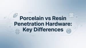 Porcelain vs Resin Penetration Hardware- Key Differences
