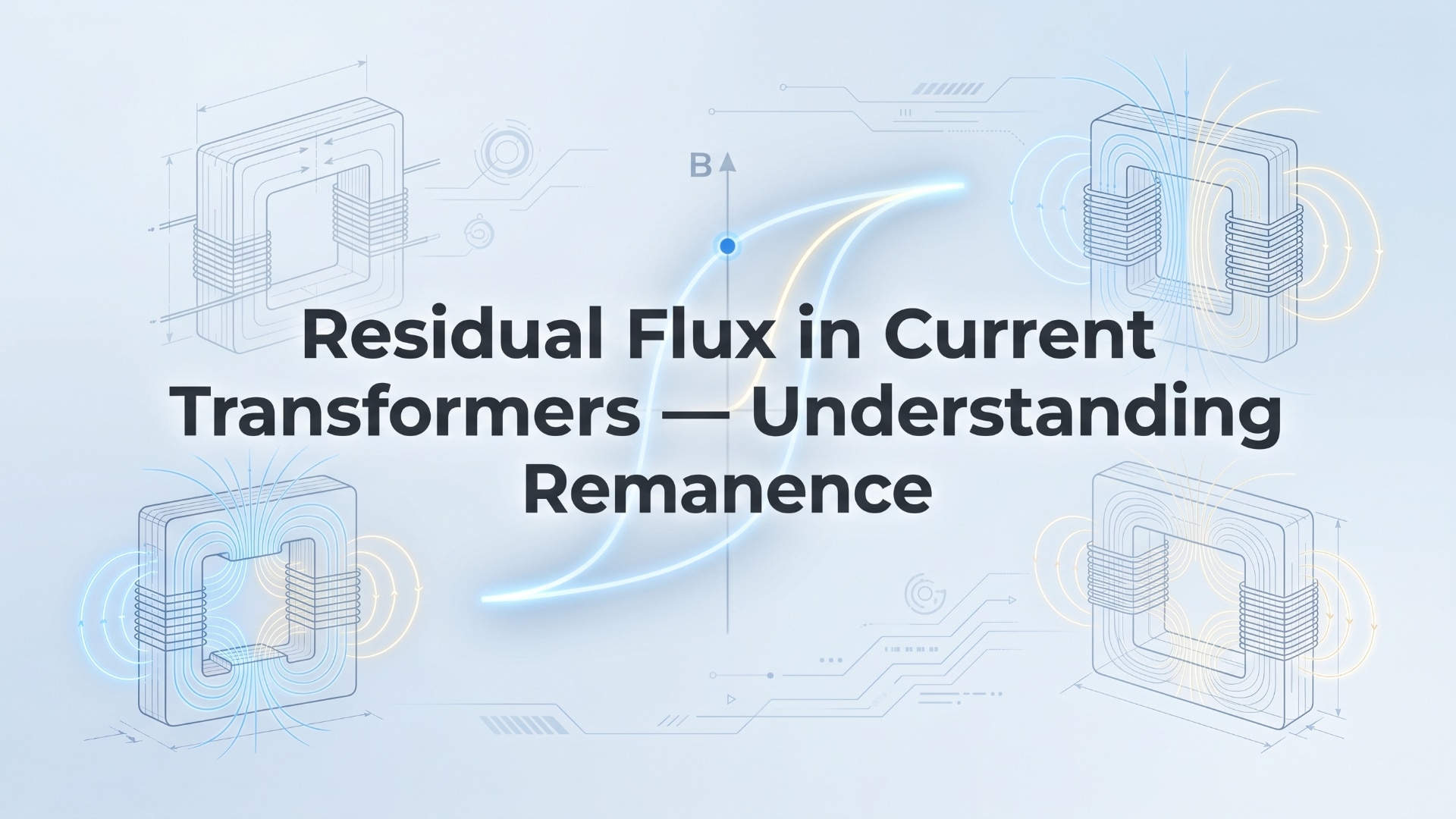 Residual Flux in Current Transformers — Understanding Remanence