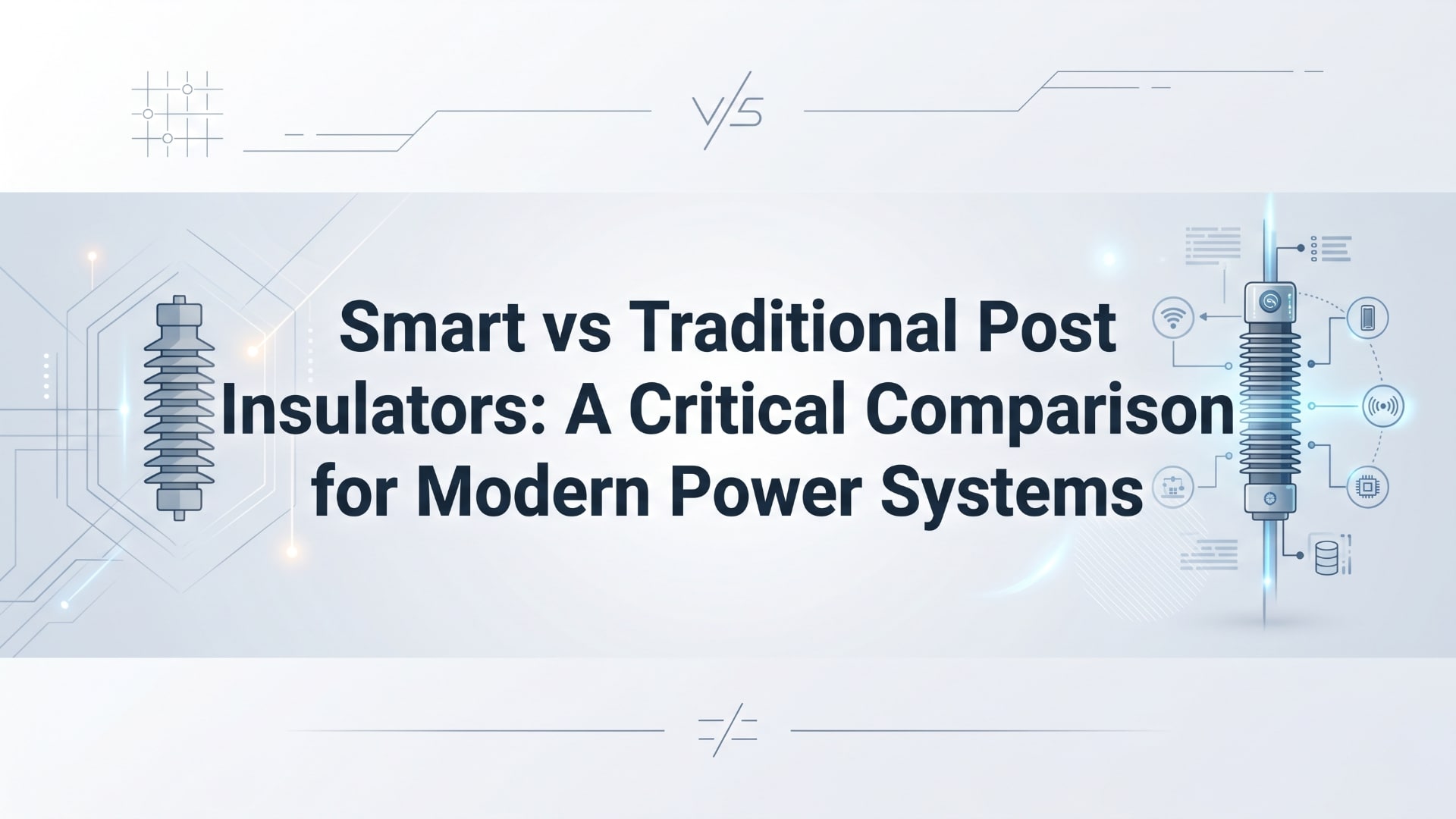 Smart vs Traditional Post Insulators- A Critical Comparison for Modern Power Systems