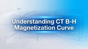 Understanding CT B-H Magnetization Curve