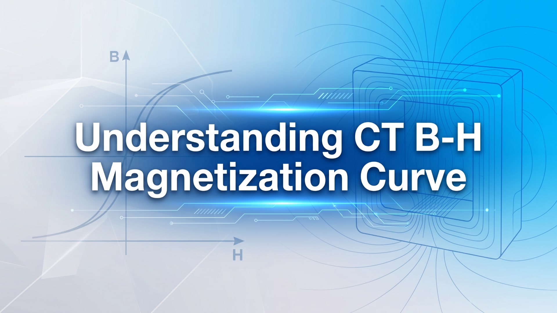 Understanding CT B-H Magnetization Curve