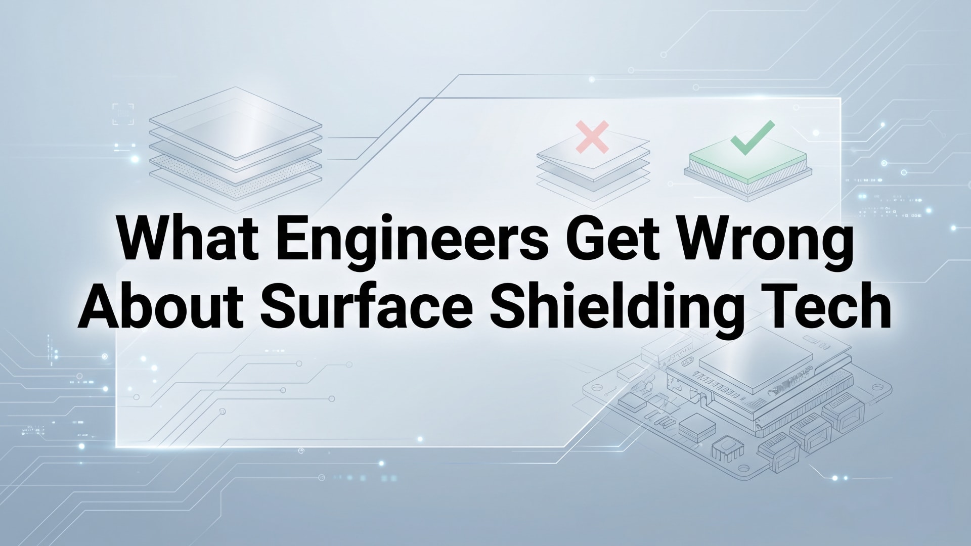 What Engineers Get Wrong About Surface Shielding Tech