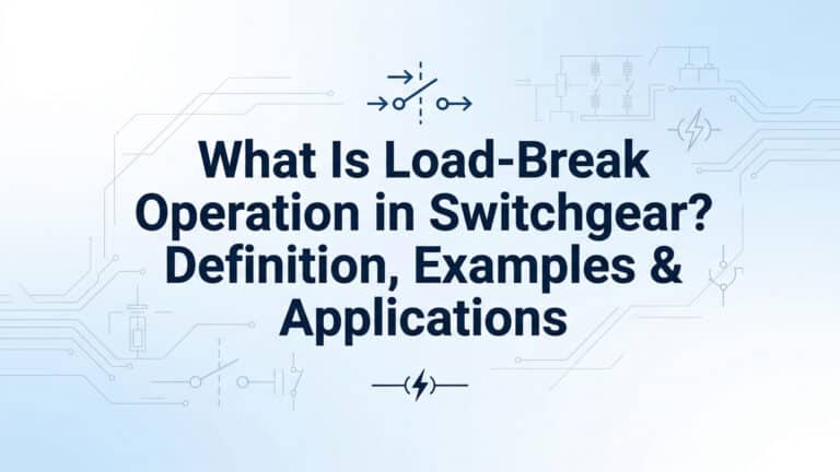 Что такое отключение нагрузки в распределительных устройствах? Определение, примеры и применение