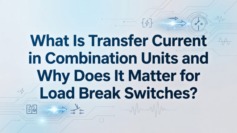 Was ist der Übertragungsstrom in Kombinationsgeräten und warum ist er für Lasttrennschalter wichtig?