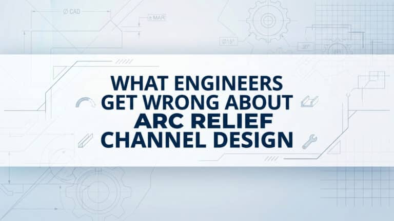 What Engineers Get Wrong About Arc Relief Channel Design